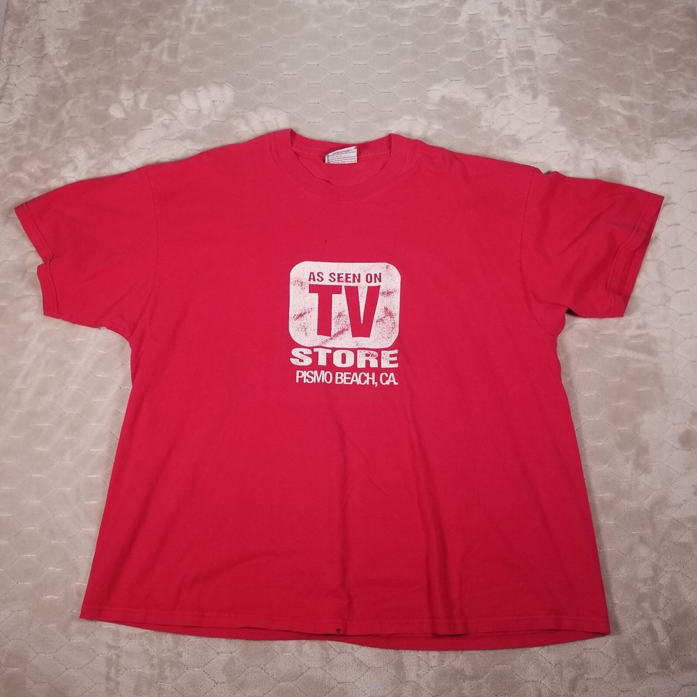 VTG As Seen On TV Store‎ Shirt Sz XXL Lee USA Maded FADED DISTRESSED